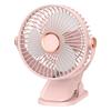 Portable Silent Clip Fan: High Power, Rechargeable, Desktop/Desktop & Dorm-Friendly