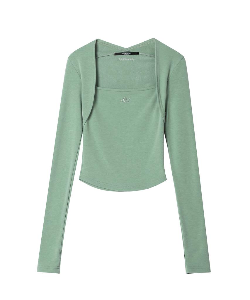 Urban Dress Bell Bolero Crop T - 4Col