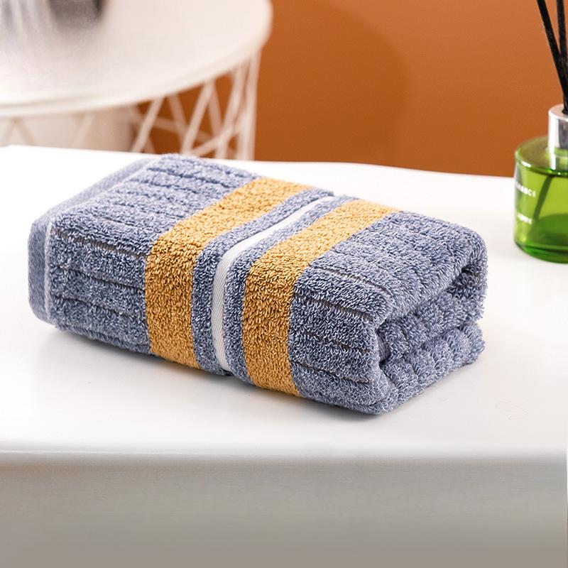 

Cotton Dark Face Towel Wash Towel Pure Cotton Men and Women Home Use Embroidery Durable Durable Useful Useful Safety 74*34