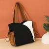 Ladies' Handbag, Work Bag, Travel Daily Handbag, and Color-blocking Bag