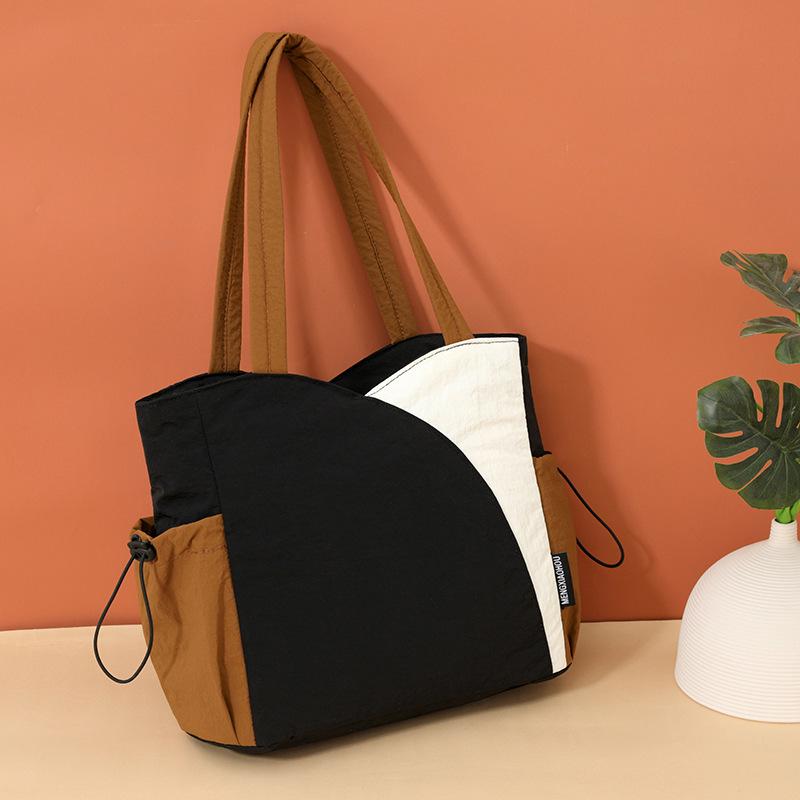 Ladies' Handbag, Work Bag, Travel Daily Handbag, and Color-blocking Bag