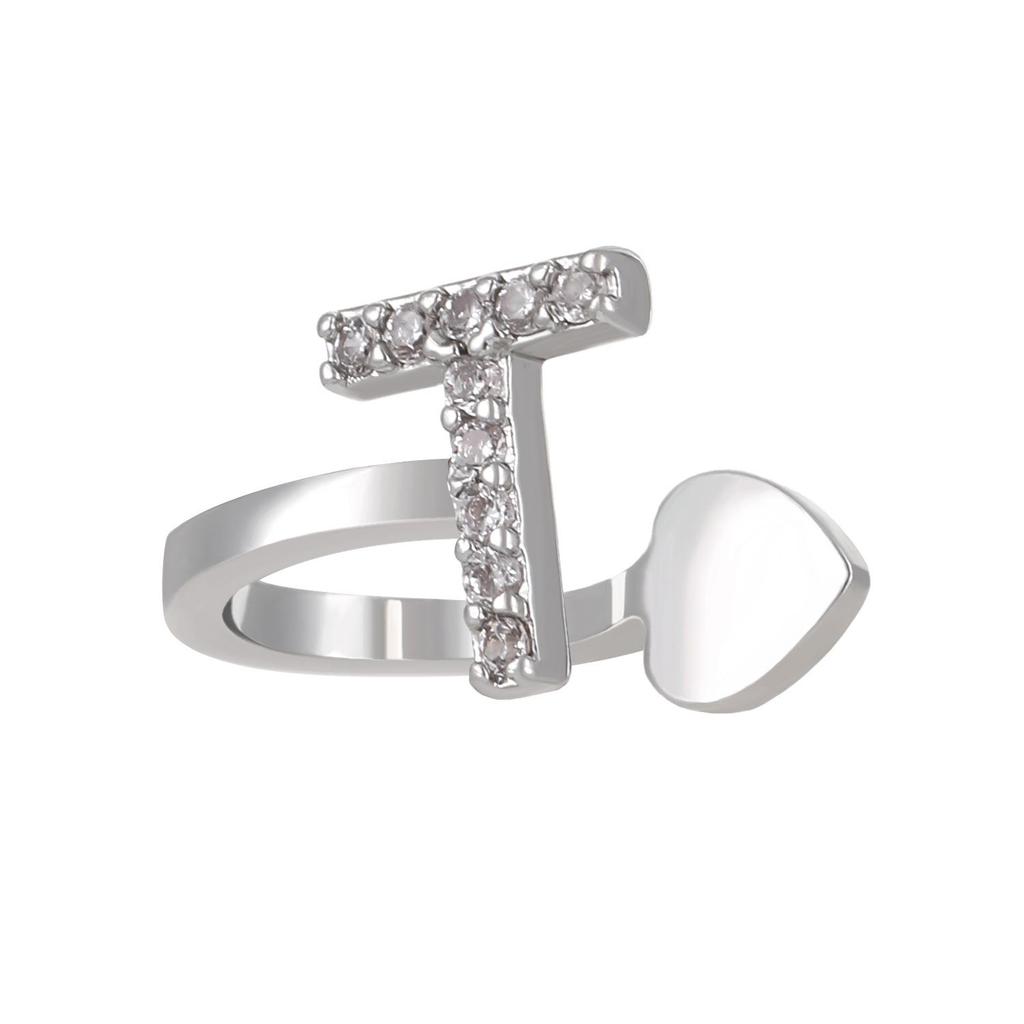 Advanced Temperament 26 English Letter Ear Clip Simple U No Ear Hole Earrings For Women