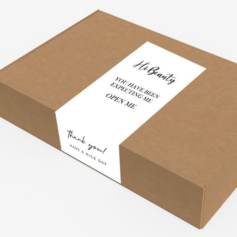 50 Pcs Thank You Decoration Stickers Seal Labels Small Business Commodity Packaging Sealing Stickers Personalized Package Label