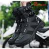 Kožené Nepromokavé Motocyklové Boty Motocyklové Boty Sportovní Obuv Motocyklové Vybavení Cyklistické Boty Retro Jezdecké Boty Motor Van