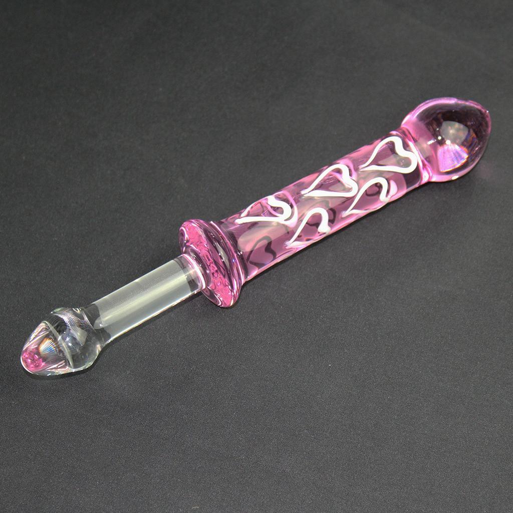 Glass Dildo Anal Vagina Massager Artificial Glans Penis Spiral G Spot Simulator Butt Plug Adult Products Sex Toys for Women Men