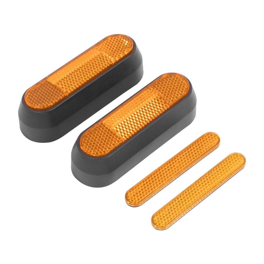 Upgrade Reflective Sticker Modifited Front Rear Wheel Hub Protective Shell for Ninebot Max G30 G30D Electric Scooter Reflector