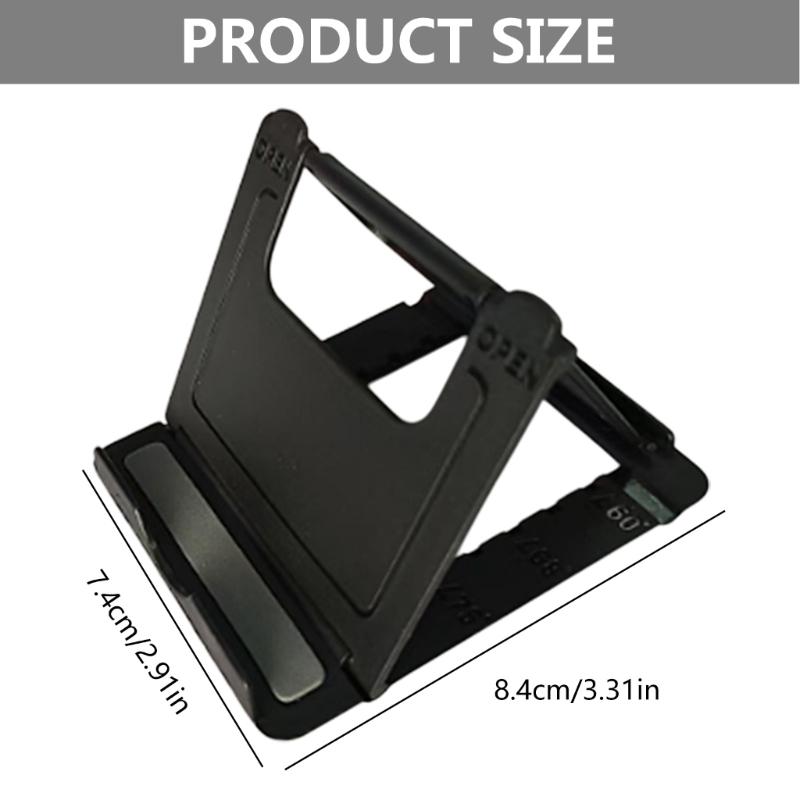 Multiple Angle Adjustable Cellphone Holder Universal for Phone Tablet Tabletop Support Stand Folding Holder Stand