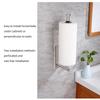 Wall Mounted Stainless Steel Paper Towel Holder Punch-free Bathroom Toilet Paper Holder Storage Rack Kitchen Organizer
