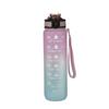 1 Liter Sport Water Bottle Motivational Water Bottle Leakproof Bottles Drinking Outdoor Travel Gym Fitness Jugs for Kitchen Cups