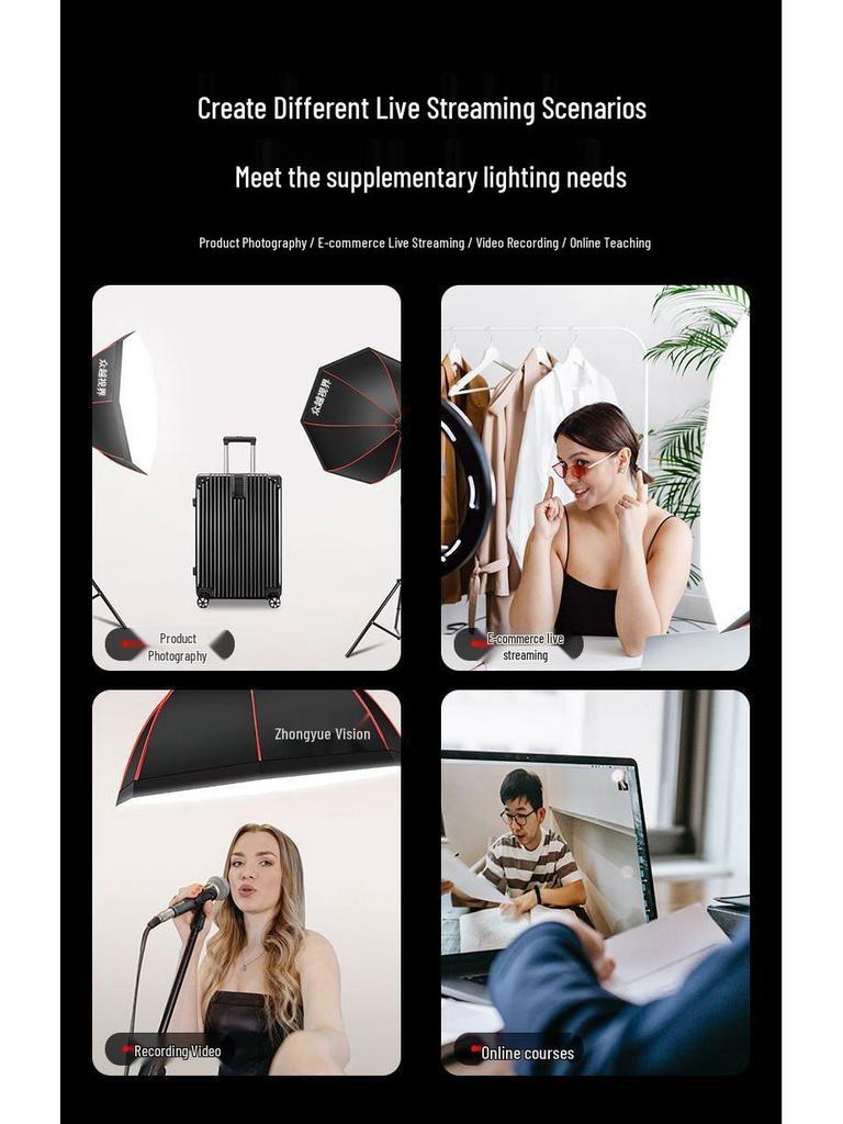 400W LED Fill Light for Studio & Live Broadcast