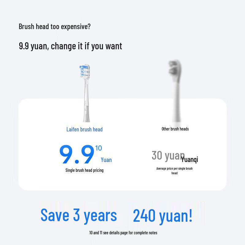 Lefan Sonic Vibration Electric Toothbrush