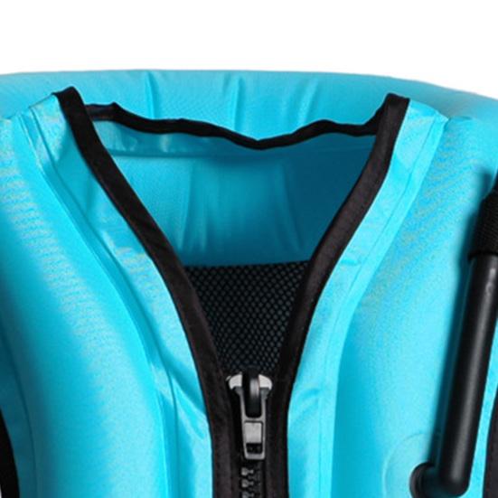 Gilet di salvataggio gonfiabile estivo taglia unica per adulti, costume da bagno per sport acquatici