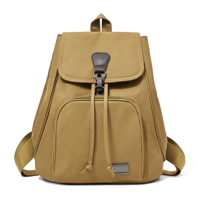 

Tide Outdoor Oxford Cloth Backpack Female Student School Bag Fashion Casual Backpack Anti-Splashing Women S Bag хаки