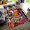 Manchester Personalized Name Floor Rug Office Rug Design for Hallway Study room Decorate room Outdoor Anti-slip Rug Anime Office Decor