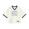 Sportbekleidung Bequeme Mode Weich Atmungsaktiv Kurzarm T-Shirt Damen Oberteile Off-White HJ0281-133