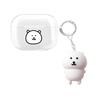 Cute self-deprecating bear for AirPods pro1 generation protective case 1 generation pro1 generation apple bluetooth headset soft case