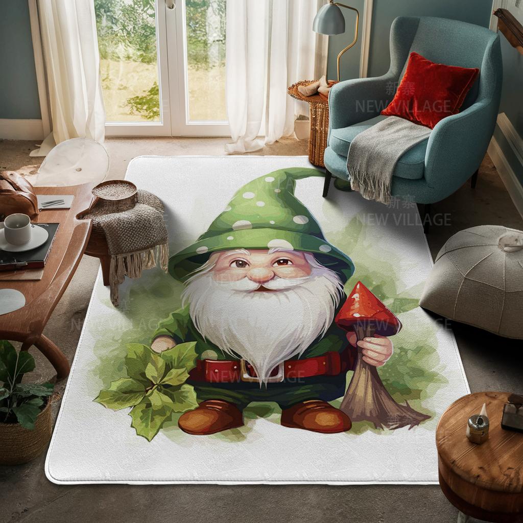 House Entrance Carpet Home Door Mat Living Room Bath Foot Bathroom Non-slip Water Absorption Rugs Bath Merry Christmas Winter