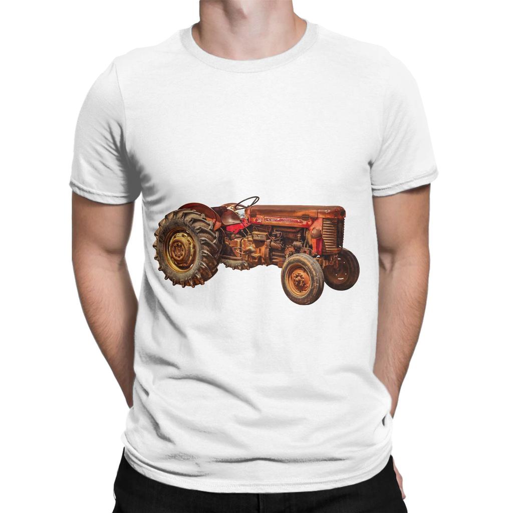 Rusty Massey Ferguson Tractor154 Graphic Funny 100 Cotton TShirt Massey Ferguson Tees Tops For Unisex