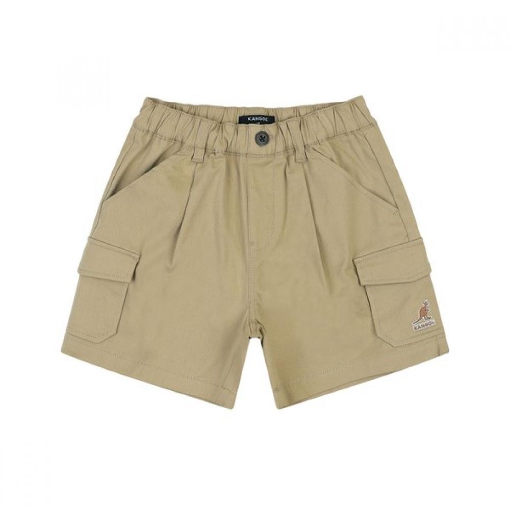 Kangol Kids Cargo Shorts Beige Asbcpt01120be beige/100