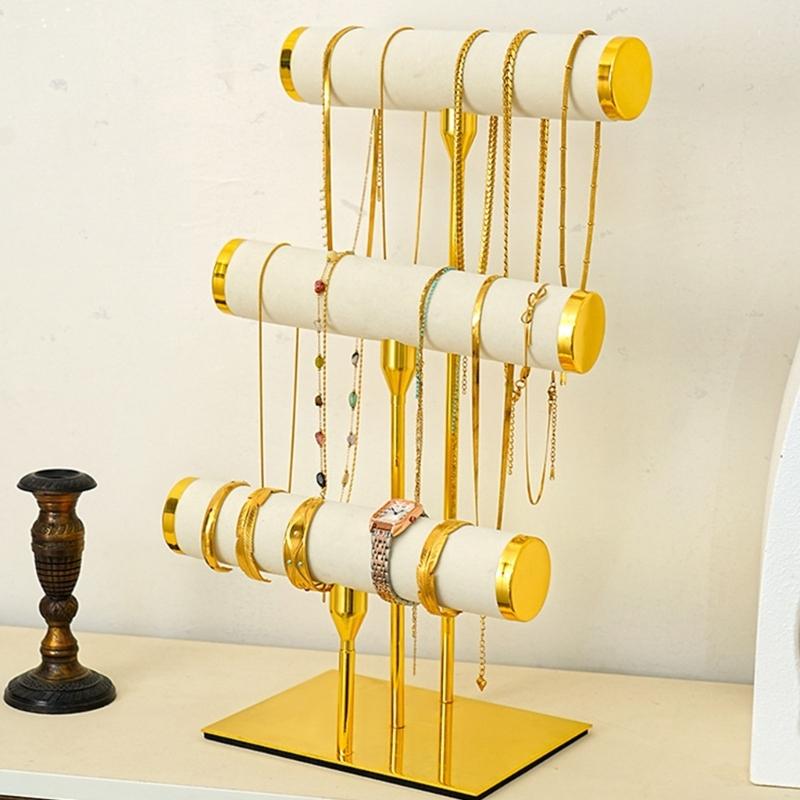Jewelry Organizers Modern Bracelet Holder Necklace Holder Stylish Storage Rack Present for Collectors and Designers