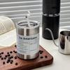 Stainless Steel Insulated American Coffee Mug Portable Outdoor Mug With Straw 320Ml/600Ml