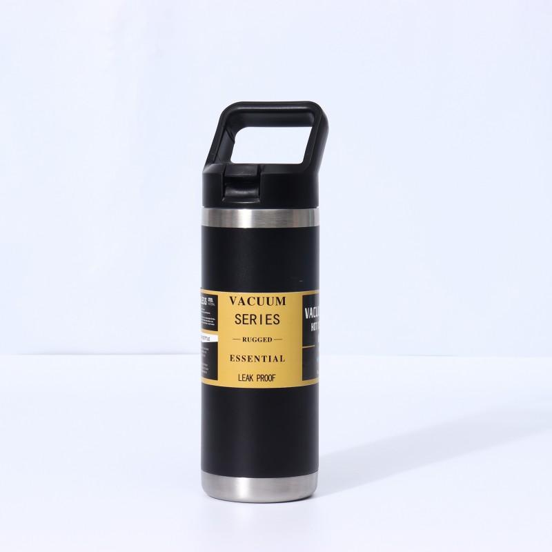 Stainless Steel Vacuum Insulated Travel Mug With Handle 600ml 800ml 1000ml Outdoor Camping Gym Office