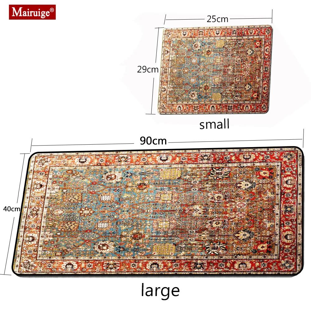

Persian Rugs Mousepad Desk Mat XXL Gaming Mouse Pad Large Office Carpets Play Mats setup accessories Surface for Computer Mouse 290X250X2MM
