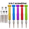 Slotted Phillips Hex Pozidriv Screwdriver Flat Head Screwdriver Repairing Kit  Phone Repair