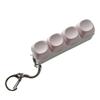 Keychain With Keyboard To Relieve Stress 4/9 Button Toy Relaxing And Quiet Mechanical Keyboard Easy To Remove Readjust