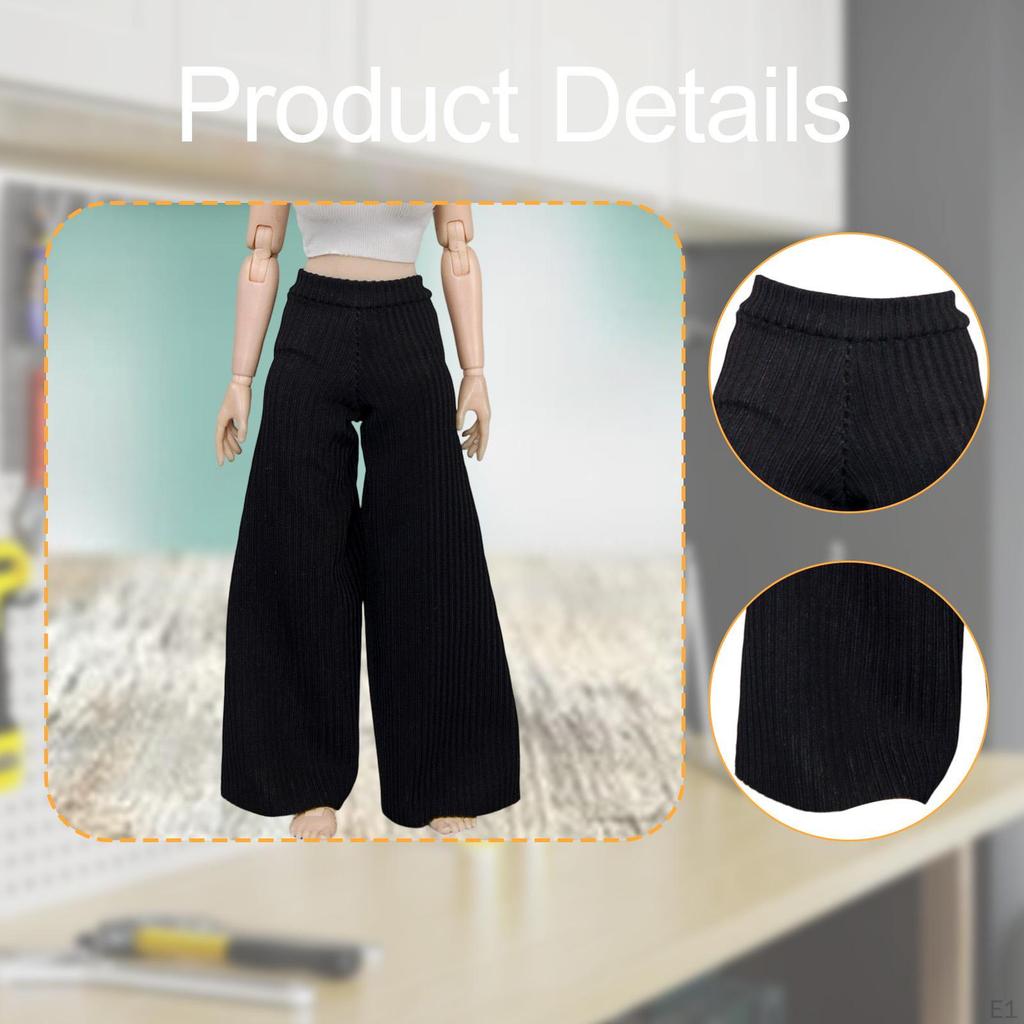 1: Figure Pants Doll Costume Accessories Cloth Roles Playing Decoration Gift Stylish Mini Trousers