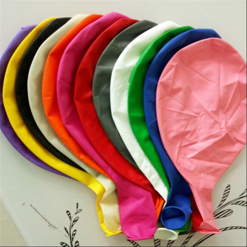 36-Inch Big Latex Balloon, Colorful Round Helium ,Baby Shower, Birthday Party Decoration KTY