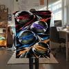 Ninja Turtles Cosmic Energy Blanket Suitable For All Seasons Blanket Nap Blanket Outdoor Plush Blanket Air Conditioning Blanket