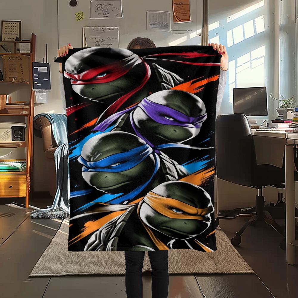 Ninja Turtles Cosmic Energy Blanket Suitable For All Seasons Blanket Nap Blanket Outdoor Plush Blanket Air Conditioning Blanket