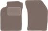 Beige Front Floor Mats For: Nissan Almera N15 Hatchback, Sedan (1995-2000)