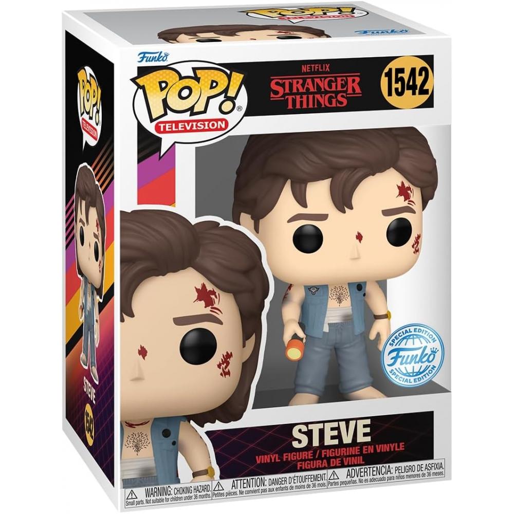 

Funko Stranger Things Pop Tv Steve Vinyl Figure Hot Topic Exclusive