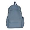 TS JYL laptop bag,Women Student Backpack Korean Style Solid Color Simple Junior High Bag