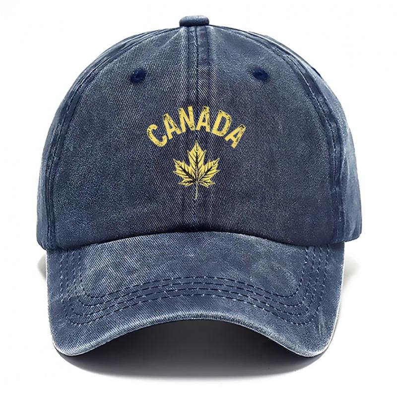 Pc Canada Maple Leaf Style Hat Hats for Men Beach Hat for Women Outdoor Style Breathable Baseball Caps Outdoor Casual Hat