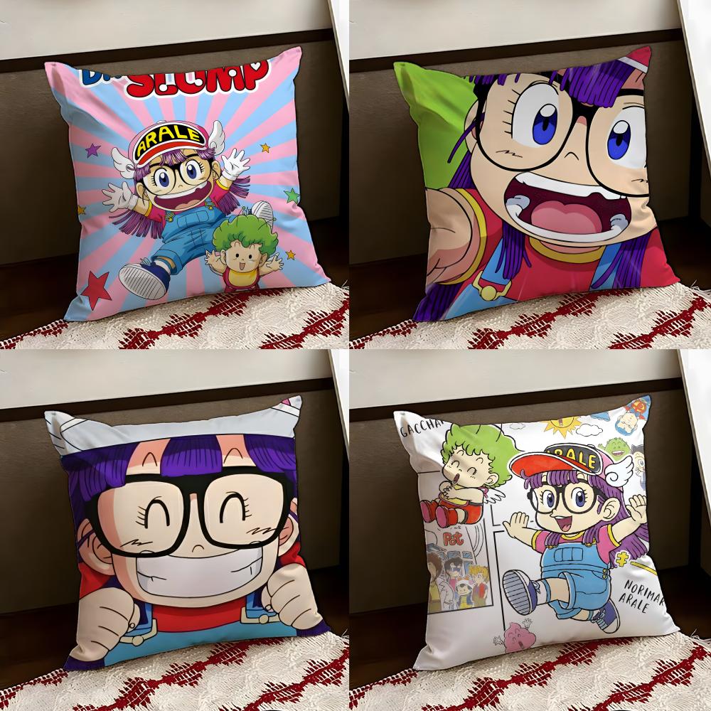 Kawaii DDr Slump Cushion Cover Reversible Soft Durable Pillow Cover Home Car MultiScene Use for Daily Comfort