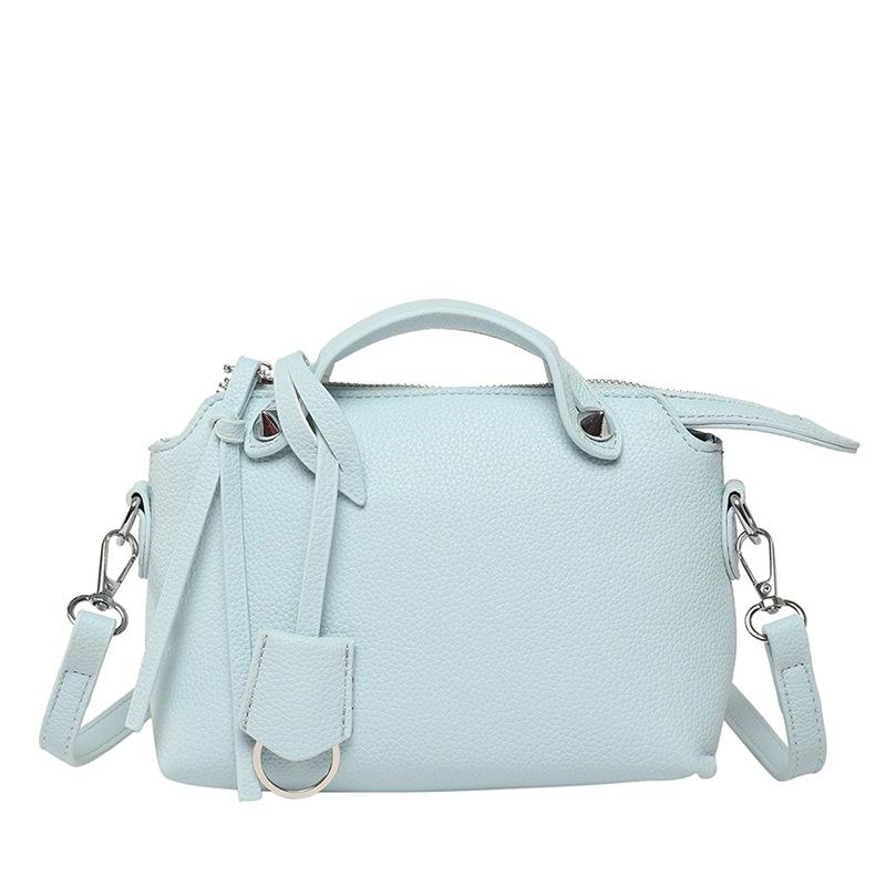 Fashion Korean personalized Spice Girl style portable pillow bag female casual foreign style simple style solid color messenger bag bag