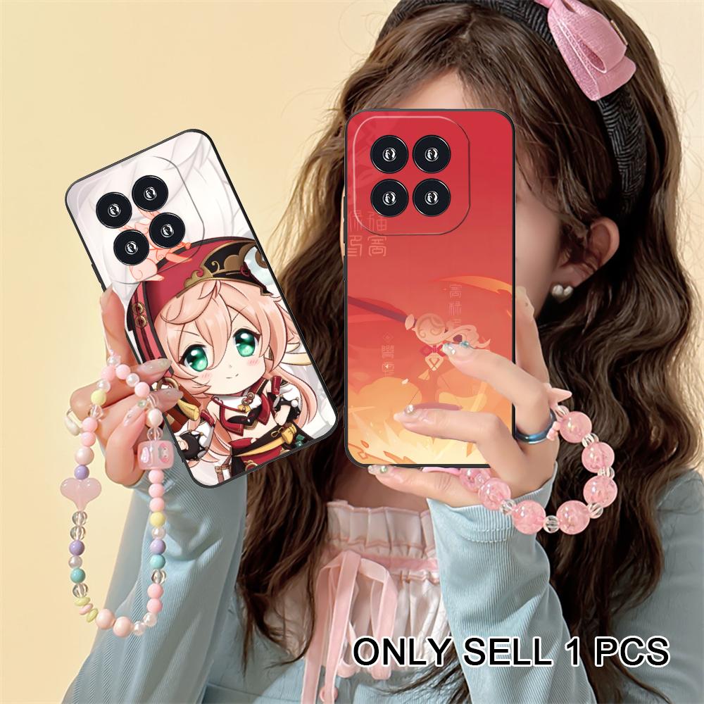 Game GI Yanfei Matte TPU Mobile Phone Case for Xiaomi 15 14 13 12 Mi 11 T Ultra Lite Pro S X 5G Colorful Printing Cover