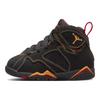 Детские кроссовки Air Jordan 7 Retro TD Citrus 2022 Черный/Красный DJ2776-081