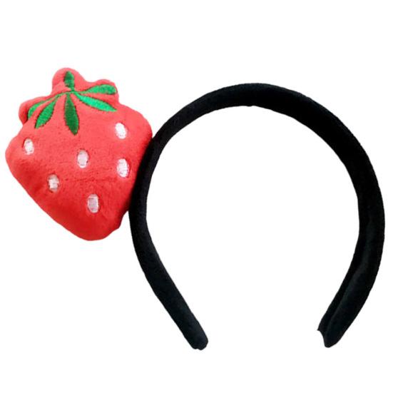 

Cute Girls Watermelon Strawberry Plush Headband Hairband Hair Hoop Accessory Strawberry