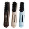 Cordless Hair Straightener Brush 3 Temperature LCD Display Hair Straightening Comb Cold Air Mode Rechargeable Fast Heating Electric Hot Brush