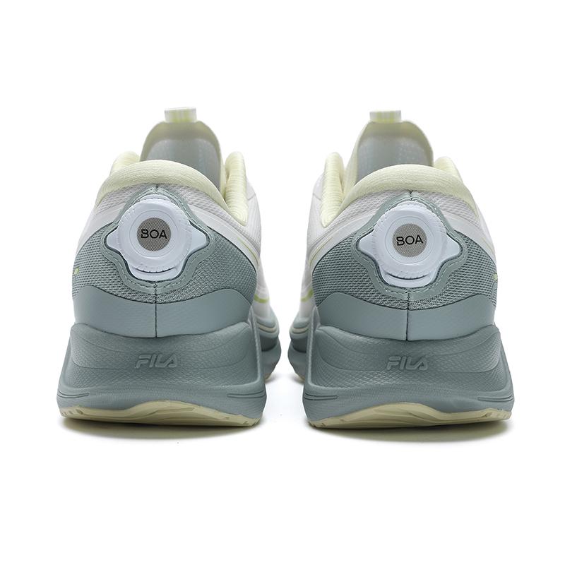 New FILA BOA CHEETAH 2 Abrasion Resistant, Breathable, Lightweight Coverage Low top Running Shoes Men's White A12M521101FCD