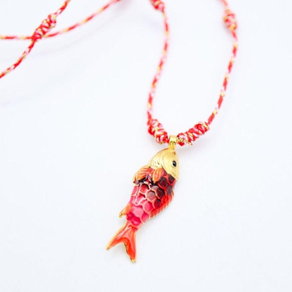 Stainless Steel Colorful Rope Necklace Trendy Neck Accessories New Fashion Jewelry  Beach Party