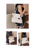 2026 Korean Style Quilted Diamond Chain Bucket Bag – Stylish Casual Underarm Accessory