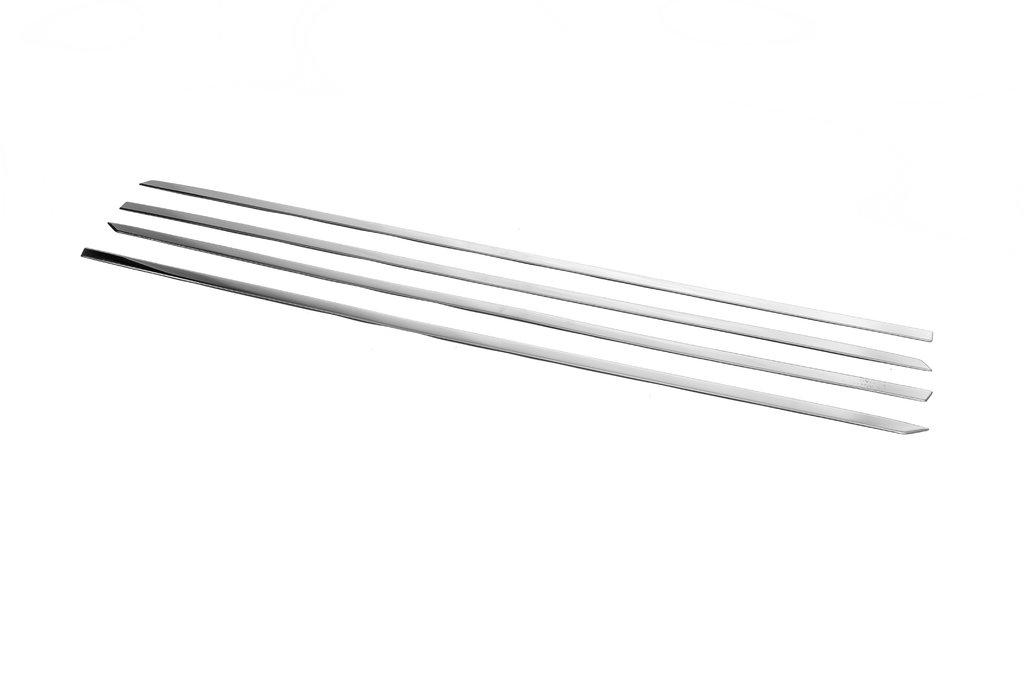 Door Molding (4 Pcs, Stainless Steel) for Dacia Dokker 2013-2022