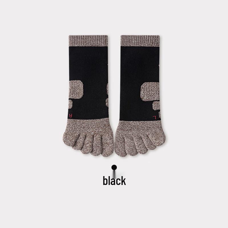

OEING Men s Thickened Five-Finger Sports Running Socks One Size