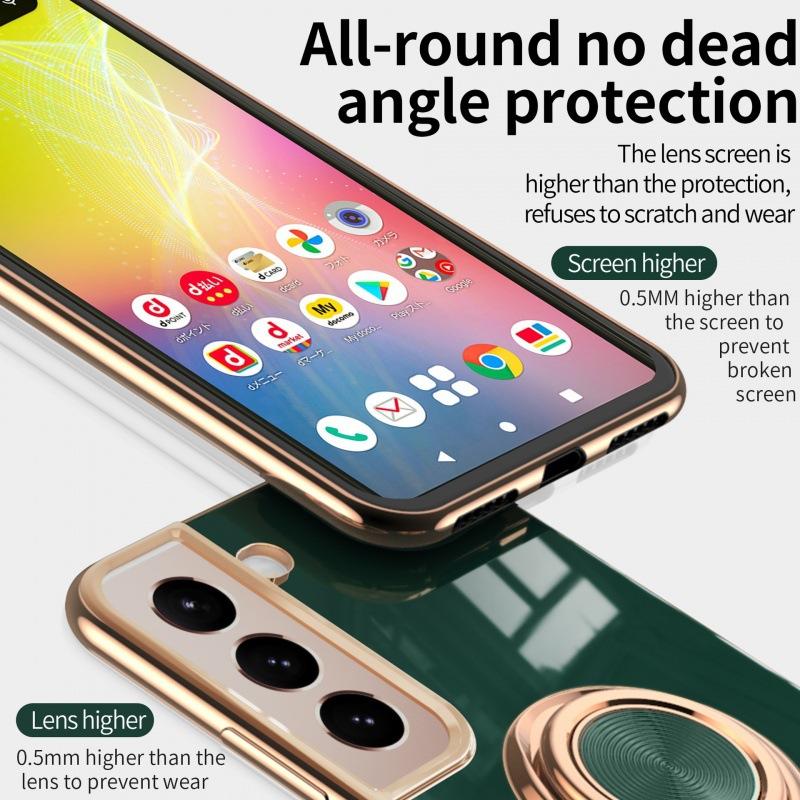 Samsung S11Ultra mobile phone case A11 electroplated 11 ring buckle s11plus magnetic car S11ultra