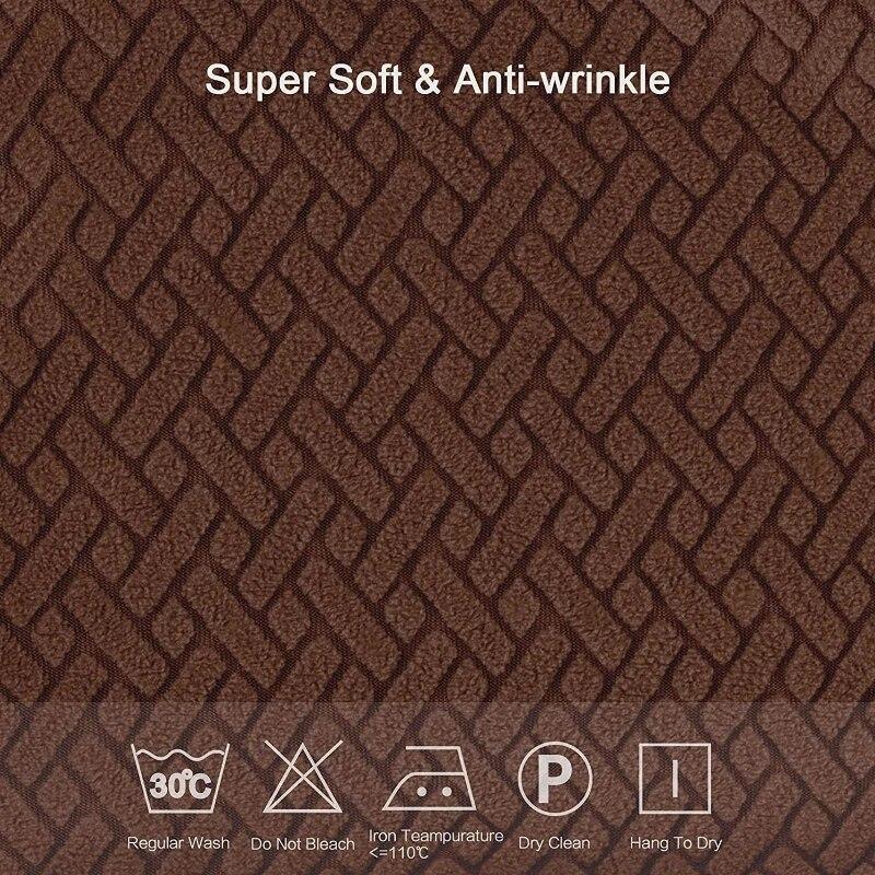 New Durable Jacquard Chair Seat Covers Removable Washable Anti-Dust Stretch Spandex Dining Room Upholstered Chair Cushion Slipco